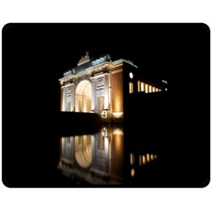 Menin Gate Ieper Monument Fleece Blanket (medium)  by Simbadda