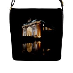 Menin Gate Ieper Monument Flap Closure Messenger Bag (l) by Simbadda