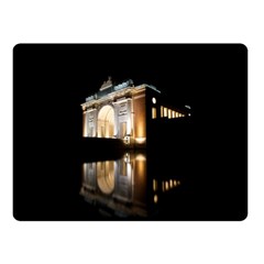 Menin Gate Ieper Monument Double Sided Fleece Blanket (small)  by Simbadda