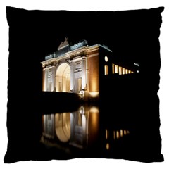 Menin Gate Ieper Monument Standard Flano Cushion Case (one Side) by Simbadda