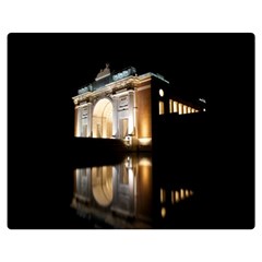 Menin Gate Ieper Monument Double Sided Flano Blanket (medium)  by Simbadda