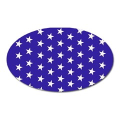 Day Independence July Background Oval Magnet by Simbadda