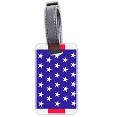 Day Independence July Background Luggage Tags (two Sides) by Simbadda