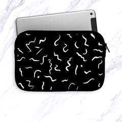 Scribbles Lines Drawing Picture Apple Ipad Mini Zipper Cases by Simbadda