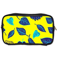 Leaves Pattern Picture Detail Toiletries Bag (one Side) by Simbadda