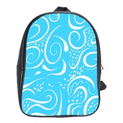 Scribble Reason Design Pattern School Bag (xl) by Simbadda