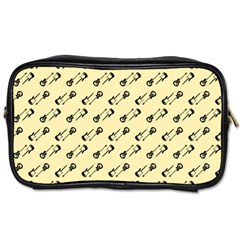 Guitar Guitars Music Instrument Toiletries Bag (one Side) by Simbadda