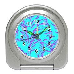 Branches Leaves Colors Summer Travel Alarm Clock by Simbadda