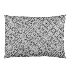 Geometric Grey Print Pattern Pillow Case (two Sides) by dflcprints