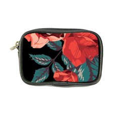 Bed Of Bright Red Roses By Flipstylez Designs Coin Purse by flipstylezfashionsLLC