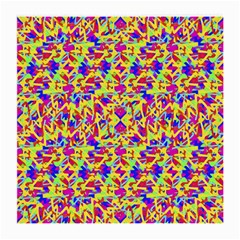 Multicolored Linear Pattern Design Medium Glasses Cloth by dflcprints