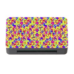 Multicolored Linear Pattern Design Memory Card Reader With Cf by dflcprints