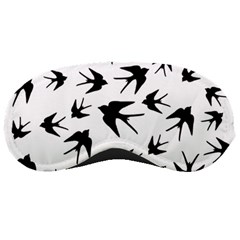 Vintage Birds Pattern Sleeping Masks by Valentinaart