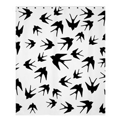 Vintage Birds Pattern Shower Curtain 60  X 72  (medium) 