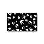 Birds pattern Magnet (Name Card) Front