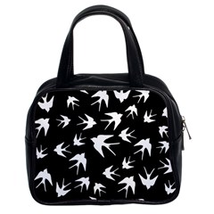 Birds Pattern Classic Handbag (two Sides) by Valentinaart