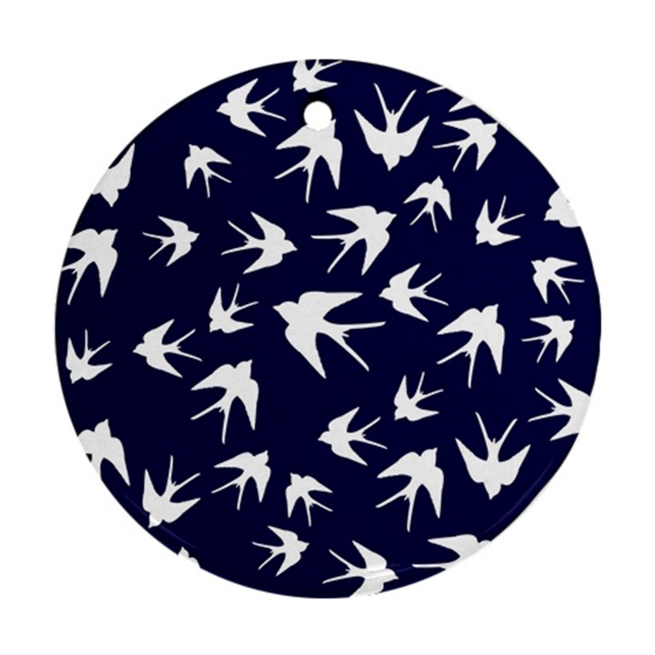 Birds pattern Ornament (Round)