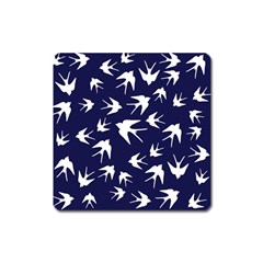 Birds Pattern Square Magnet