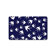 Birds Pattern Magnet (name Card) by Valentinaart