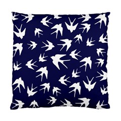 Birds Pattern Standard Cushion Case (two Sides) by Valentinaart