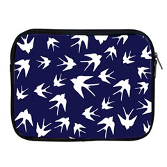 Birds Pattern Apple Ipad 2/3/4 Zipper Cases by Valentinaart