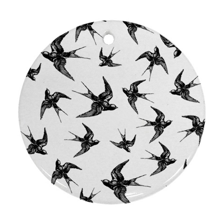 Birds pattern Ornament (Round)