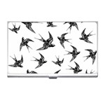 Birds pattern Business Card Holder Front