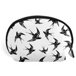 Birds pattern Accessory Pouch (Large) Front