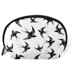 Birds pattern Accessory Pouch (Large) Back