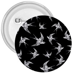 Birds Pattern 3  Buttons by Valentinaart