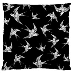 Birds Pattern Large Cushion Case (one Side) by Valentinaart