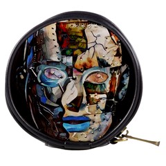 Robot Cyborg Cyberpunk Automation Mini Makeup Bag by Simbadda