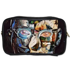 Robot Cyborg Cyberpunk Automation Toiletries Bag (one Side) by Simbadda