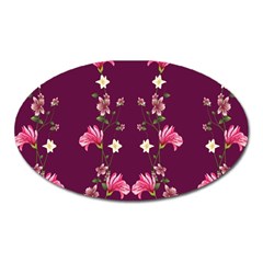 New Motif Design Textile New Design Oval Magnet