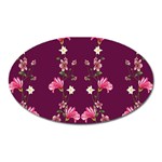 New Motif Design Textile New Design Oval Magnet Front