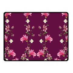 New Motif Design Textile New Design Fleece Blanket (Small)