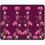 New Motif Design Textile New Design Double Sided Fleece Blanket (Medium)  58.8 x47.4  Blanket Front