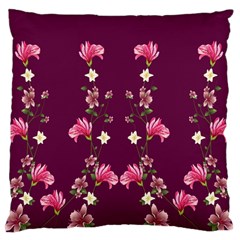 New Motif Design Textile New Design Standard Flano Cushion Case (One Side)