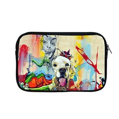 Wall Girl Dog Graphite Street Art Apple Macbook Pro 13  Zipper Case by Simbadda