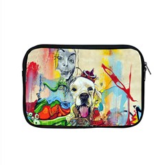 Wall Girl Dog Graphite Street Art Apple Macbook Pro 15  Zipper Case by Simbadda