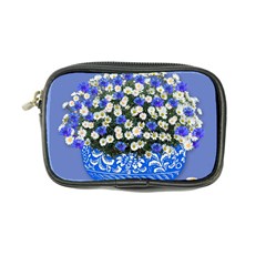 Marguerite Cornflower Vase Blossom Coin Purse by Simbadda