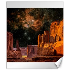 Geology Sand Stone Canyon Canvas 8  X 10 