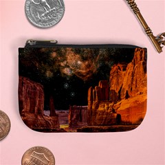 Geology Sand Stone Canyon Mini Coin Purse by Simbadda