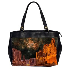 Geology Sand Stone Canyon Oversize Office Handbag (2 Sides) by Simbadda