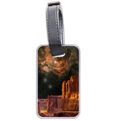 Geology Sand Stone Canyon Luggage Tags (two Sides) by Simbadda