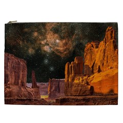 Geology Sand Stone Canyon Cosmetic Bag (xxl) by Simbadda