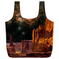 Geology Sand Stone Canyon Full Print Recycle Bag (xl) by Simbadda