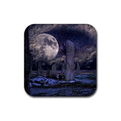 Place Of Worship Scotland Celts Rubber Coaster (square)  by Simbadda