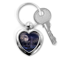 Place Of Worship Scotland Celts Key Chains (heart)  by Simbadda