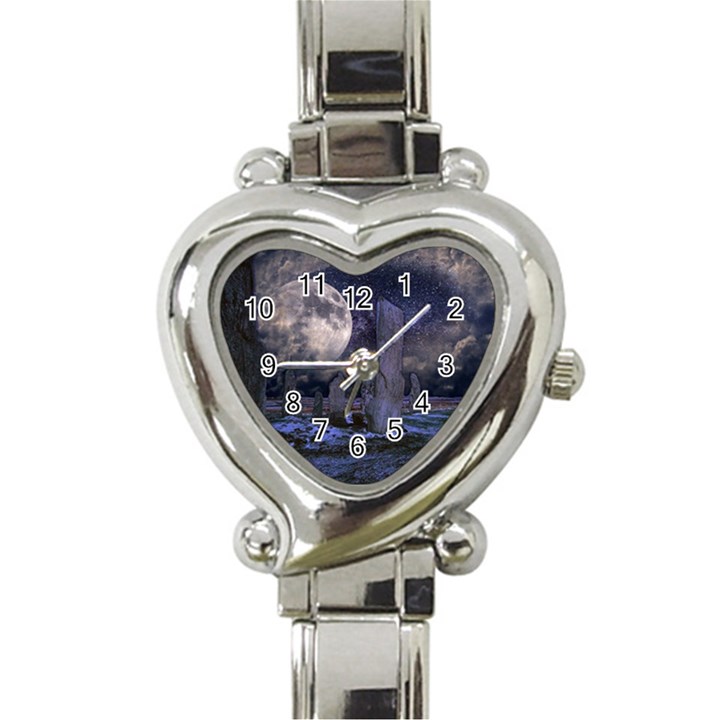 Place Of Worship Scotland Celts Heart Italian Charm Watch